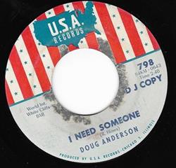last ned album Doug Anderson - I Need Someone Teardrops