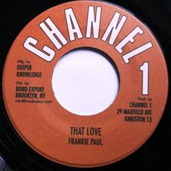 baixar álbum Frankie Paul - That Love