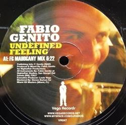 Album herunterladen Fabio Genito - Undefined Feeling