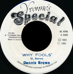 descargar álbum Dennis Brown - Why Fools