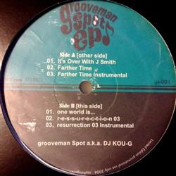 écouter en ligne grooveman Spot aka DJ KouG - Grooveman Spot EP