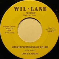 last ned album Doris Lawson - You Keep Reminding Me Of Him