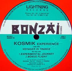 ladda ner album Kosmik Experience - Voyager In Trance