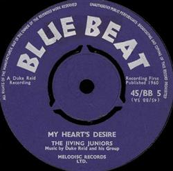 last ned album The Jiving Juniors - My Hearts Desire