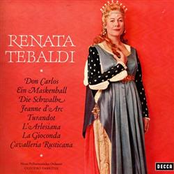 lyssna på nätet Renata Tebaldi - Arien aus italienischen Opern