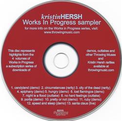 Album herunterladen Kristin Hersh - Works In Progress Sampler
