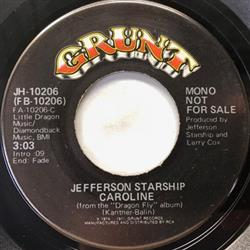 last ned album Jefferson Starship - Caroline