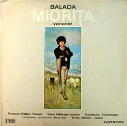 last ned album Various - Balada Miorița Variante
