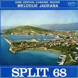 last ned album Various - Osmi Festival Zabavne Muzike Melodije Jadrana Split 68