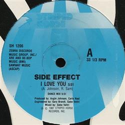 descargar álbum Side Effect - I Love You
