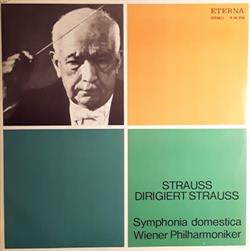 ladda ner album Richard Strauss, Vienna Philharmonic Orchestra - Symphonia Domestica Op53