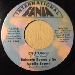 Download Roberto Roena Y Su Apollo Sound - Chotorro El Barrio Sin Guapo