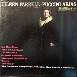 last ned album Eileen Farrell - Puccini Arias