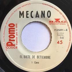 ladda ner album Mecano - El Siete De Septiembre