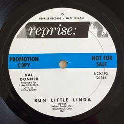 lataa albumi Ral Donner - Run Little Linda