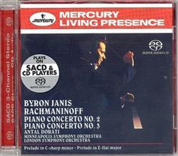 ladda ner album Byron Janis, Rachmaninoff, Antal Dorati, Minneapolis Symphony Orchestra London Symphony Orchestra - Piano Concerto No 2 Piano Concerto No 3