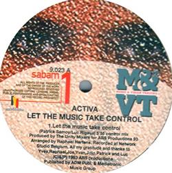 télécharger l'album Activa - Let The Music Take Control