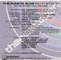 The Plastic Plan - Ne Plus Ultra