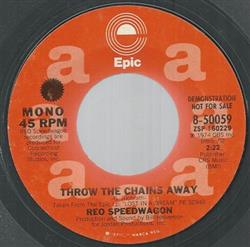 last ned album REO Speedwagon - Throw The Chains Away