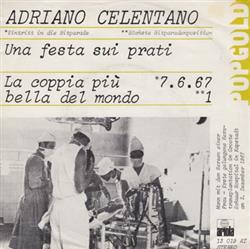 ladda ner album Adriano Celentano - Una Festa Sui Prati La Coppia Più Bella Del Mondo