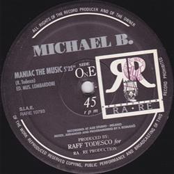 Album herunterladen Michael B - Maniac The Music Maniac