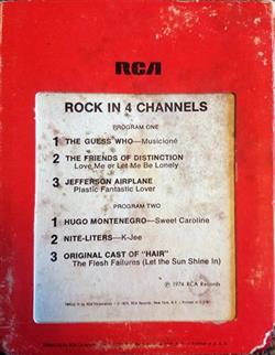 télécharger l'album Various - Rock In 4 Channels