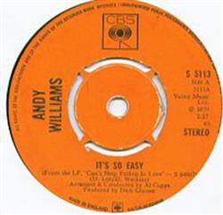 ladda ner album Andy Williams - Its So Easy