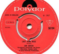 écouter en ligne Ian Green - Last Pink Rose Green Blues
