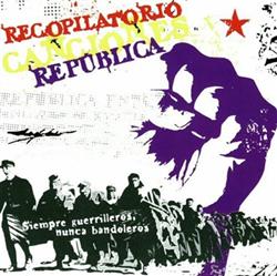 ouvir online Various - Recopilatorio Canciones República