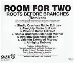 ascolta in linea Room For Two - Roots Before Branches Remixes