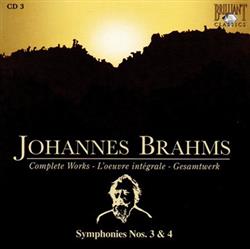 lataa albumi Johannes Brahms - Symphonies Nos 3 4
