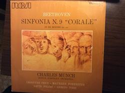 ladda ner album Beethoven, Charles Munch, Boston Symphony Orchestra - Sinfonia N9 In Re Minore Op125 Corale
