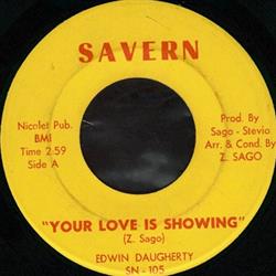télécharger l'album Edwin Daugherty - Your Love Is Showing Groovy Monday