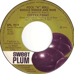 écouter en ligne Copper Penny - Rock N Roll Boogie Woogie And Wine
