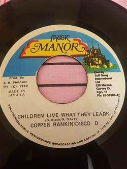 descargar álbum Copper Rankin Disco D - Children Live What They Learn
