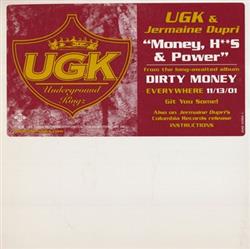 télécharger l'album UGK & Jermaine Dupri - Money Hs Power