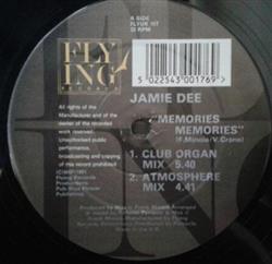 descargar álbum Jamie Dee - Memories Memories