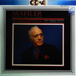 descargar álbum Mahler, Horenstein, London Symphony Orchestra, Norma Procter, Ambrosian Singers, Wandsworth School Boys Choir - Mahler Symphony No 3