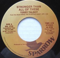 descargar álbum Terry Talbot, Scott Wesley Brown - Stronger Than All Of These All Rise