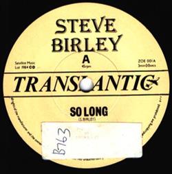 lataa albumi Steve Birley - So Long