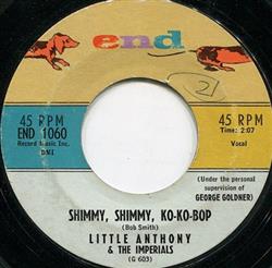 télécharger l'album Little Anthony & The Imperials - Shimmy Shimmy Ko Ko Bop