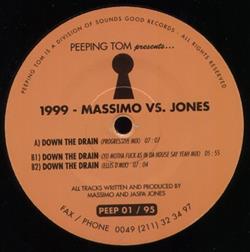 télécharger l'album Massimo vs Jones - Down The Drain