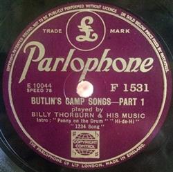 descargar álbum Billy Thorburn & His Music - Butlins Camp Songs Part 1 Part 2