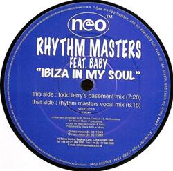 last ned album Rhythm Masters Feat Baby - Ibiza In My Soul