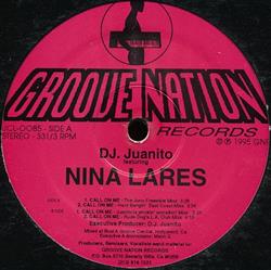 lataa albumi DJ Juanito Featuring Nina Lares - Call On Me