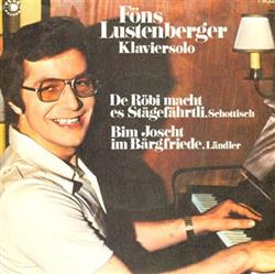 ascolta in linea Föns Lustenberger - Klaviersolo