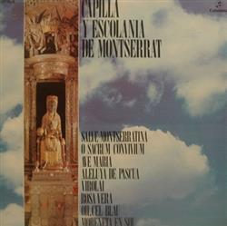 last ned album Capilla Y Escolania De Montserrat - Capilla Y Escolania De Montserrat