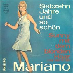 télécharger l'album Mariano - Sunny Mit dem Blonden Haar