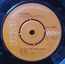 ascolta in linea Eruption - Let Me Take You Back In Time