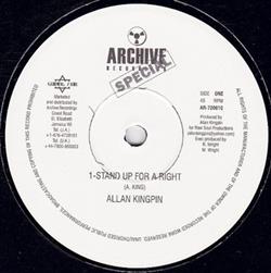 descargar álbum Allan Kingpin - Stand Up For A Right